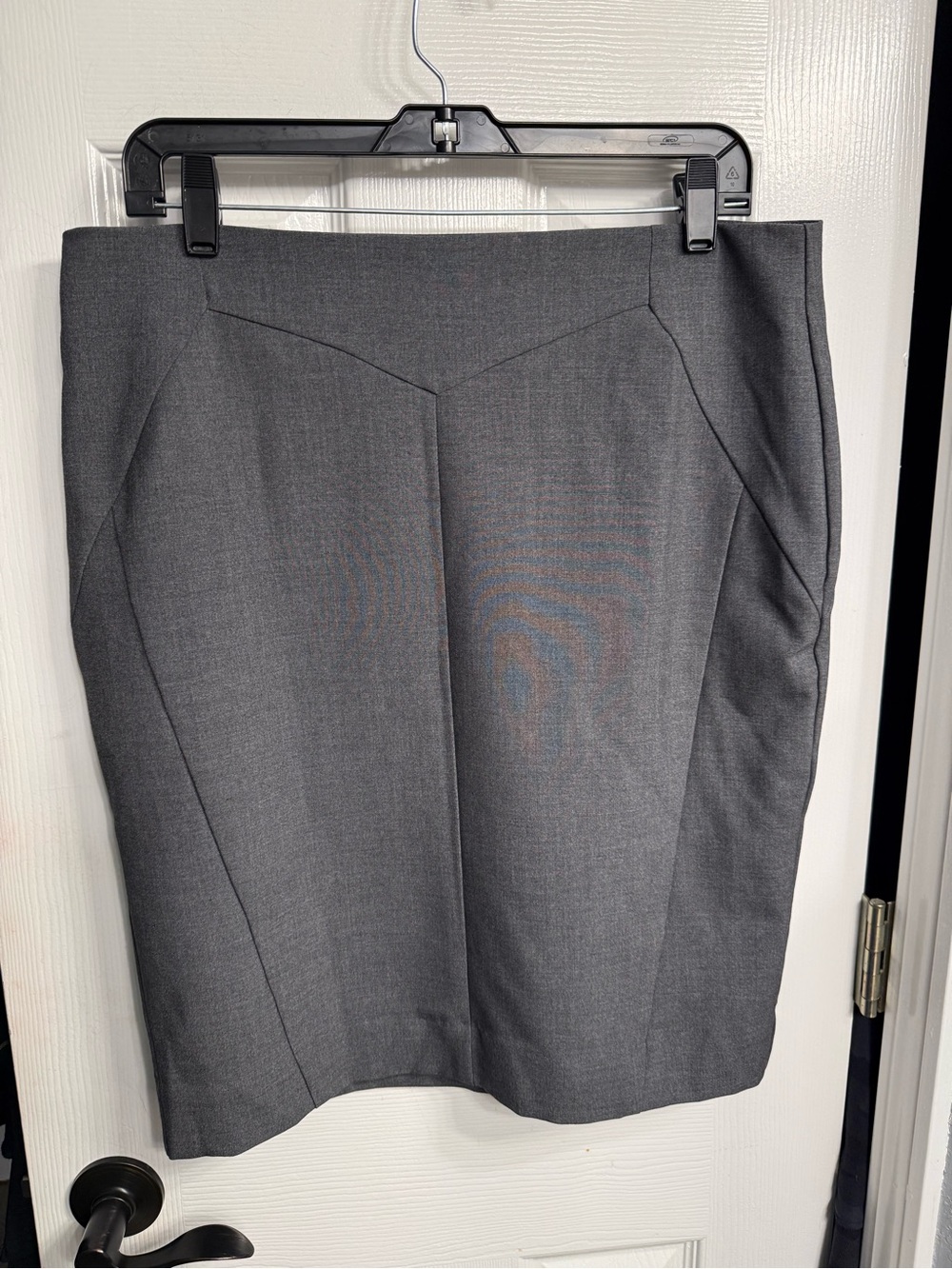 Worthington Gray Tailored Pencil Skirt size 12